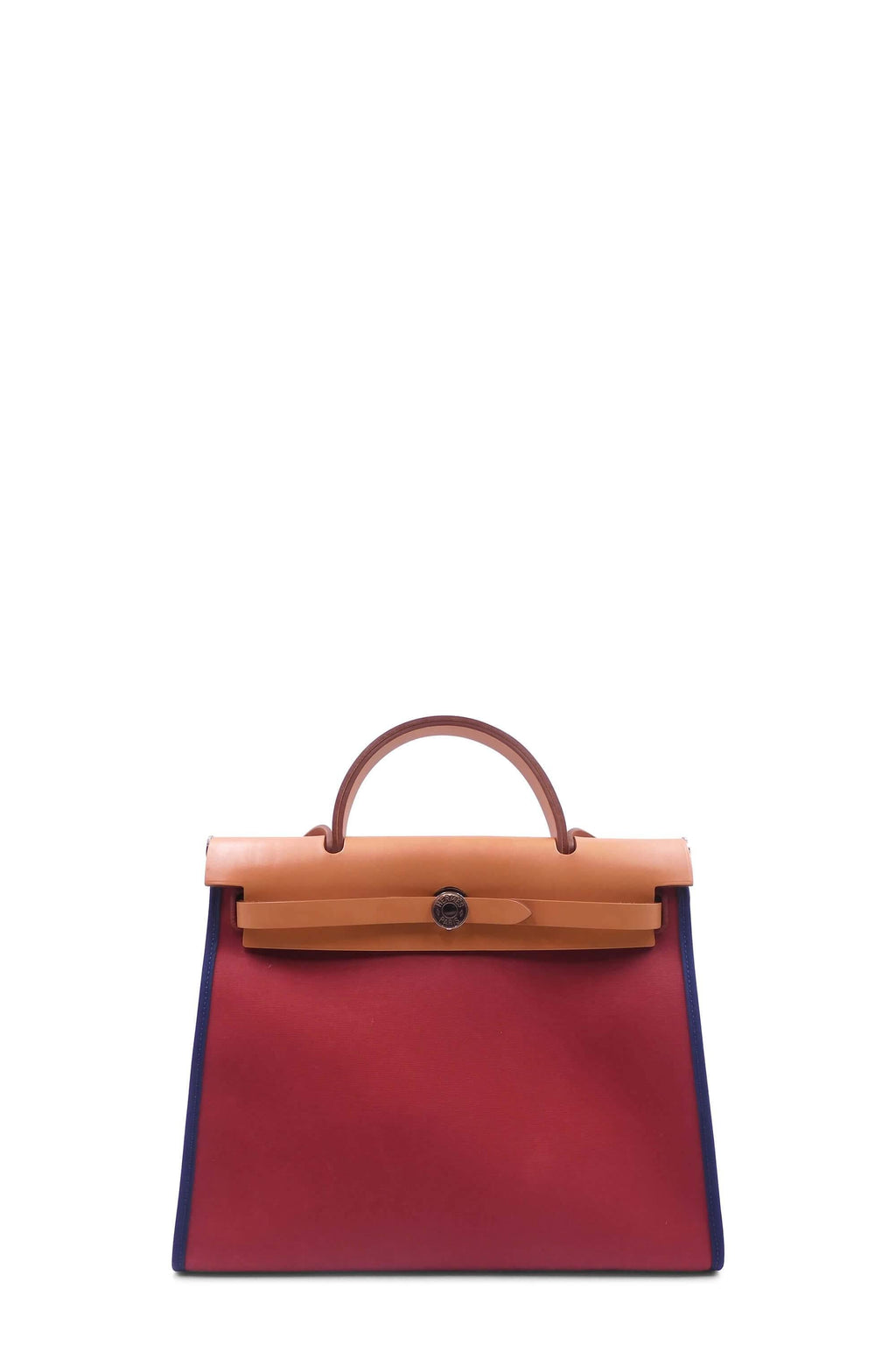 Toile Herbag Zip 31 with Pouch Maroon  Blue