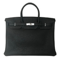 HermÃƒÆ’Ã‚Â¨s Birkin 40 Black Bag PHW