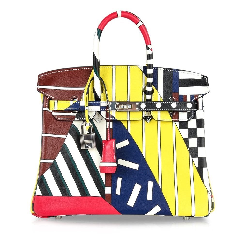 HermÃƒÆ’Ã‚Â¨s Birkin Limited Edition Nigel Peake 25cm Bag