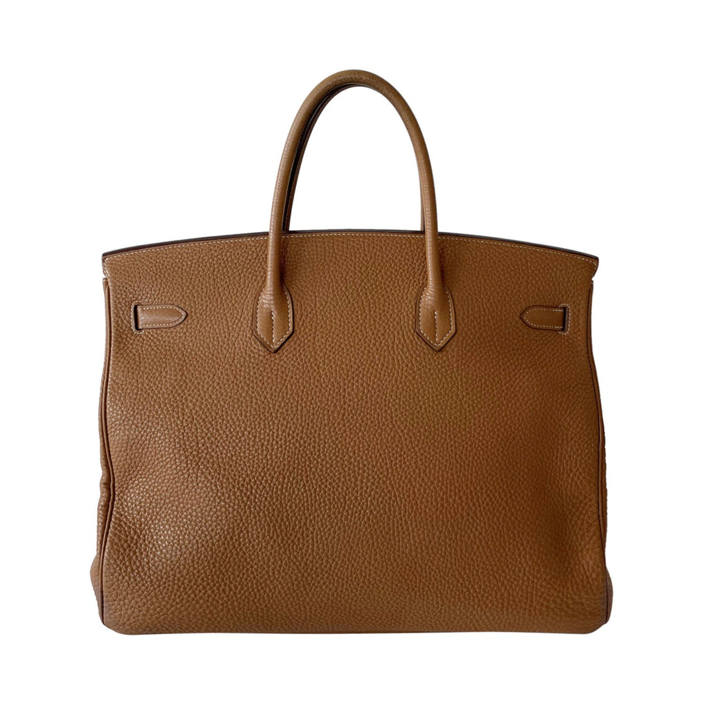 HermÃƒÆ’Ã‚Â¨s Birkin 40 Gold Clemence Leather