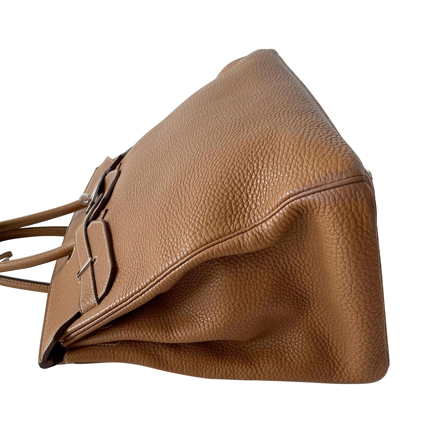 HermÃƒÆ’Ã‚Â¨s Birkin 40 Gold Clemence Leather