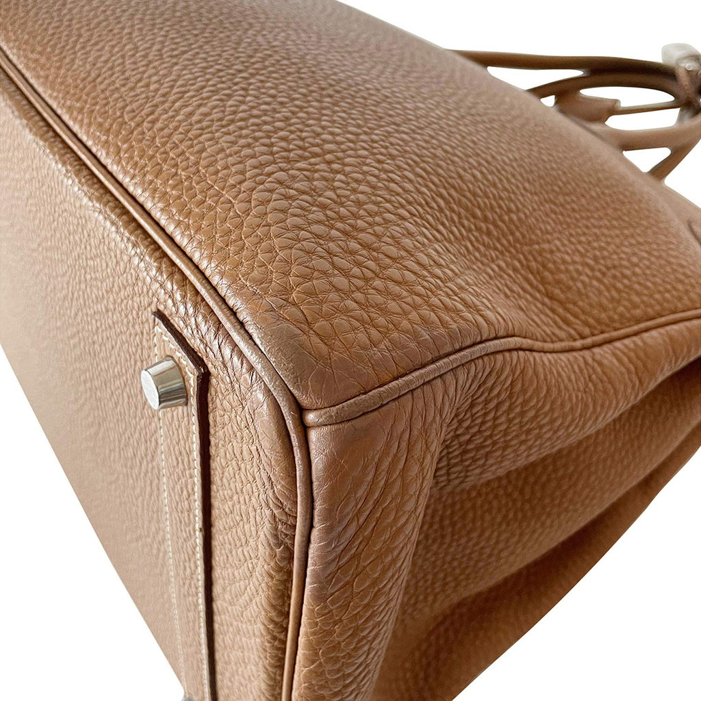 HermÃƒÆ’Ã‚Â¨s Birkin 40 Gold Clemence Leather