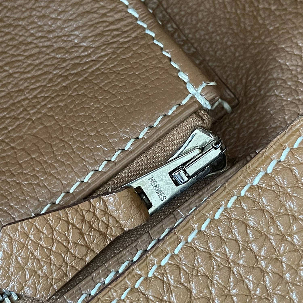 HermÃƒÆ’Ã‚Â¨s Birkin 40 Gold Clemence Leather
