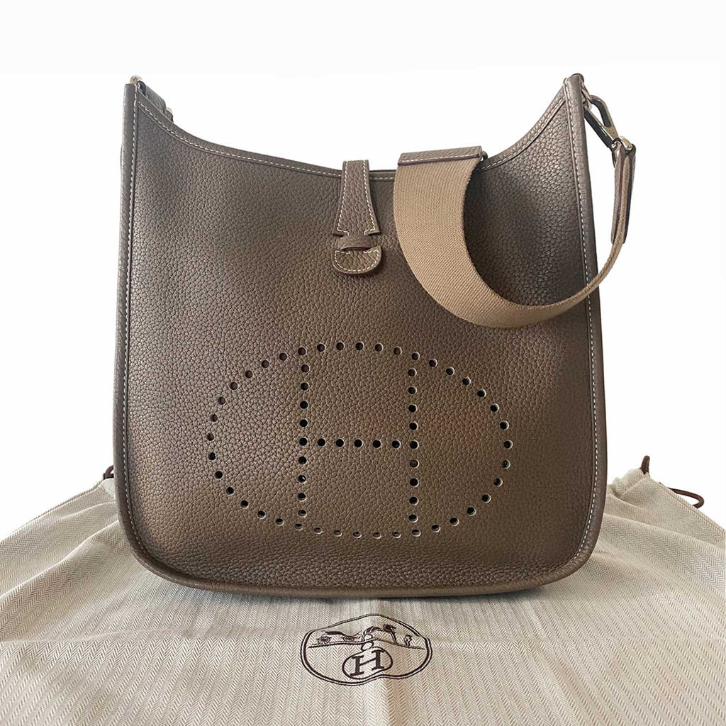 HermÃƒÆ’Ã‚Â¨s Evelyne III GM Clemence Leather