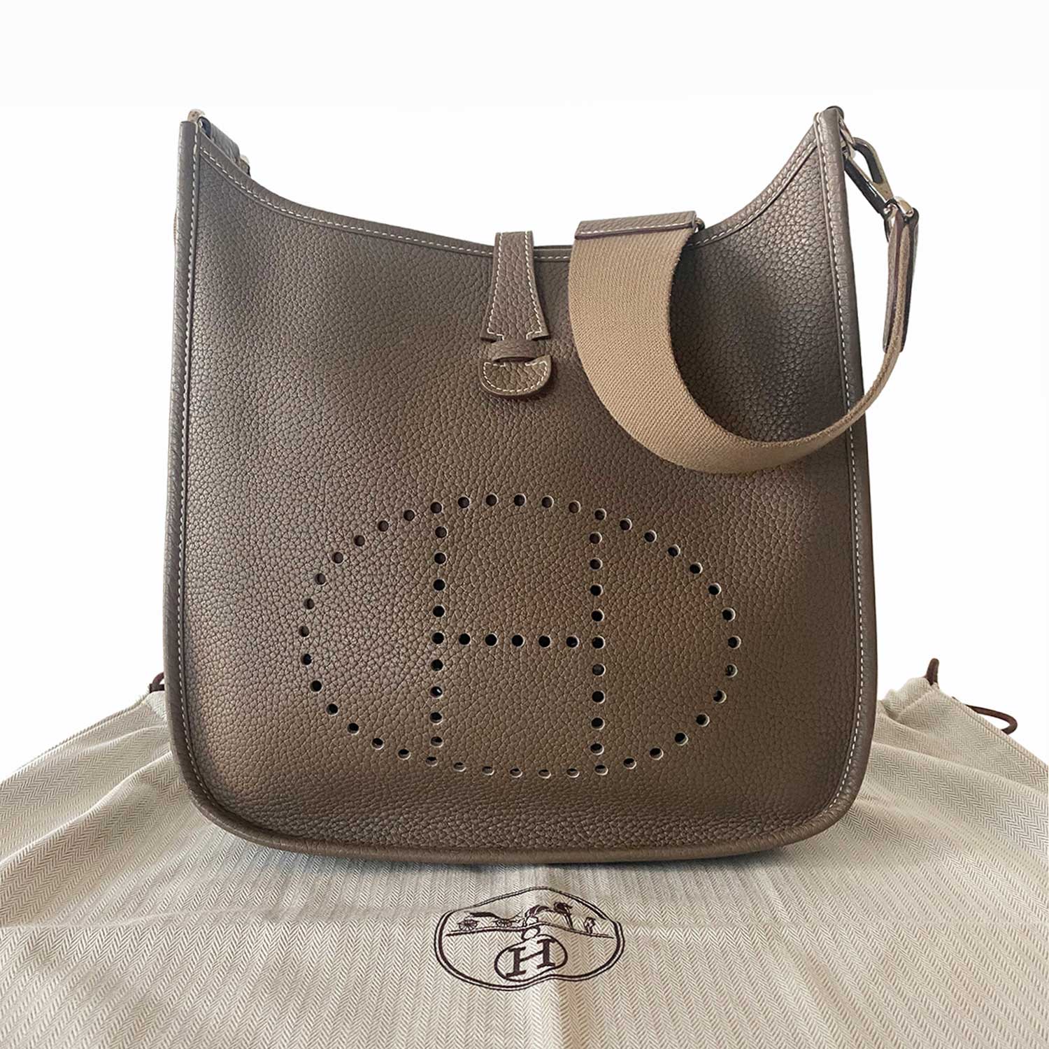 HermÃƒÆ’Ã‚Â¨s Evelyne III GM Clemence Leather