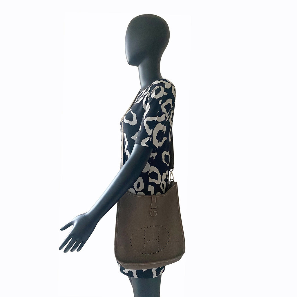 HermÃƒÆ’Ã‚Â¨s Evelyne III GM Clemence Leather