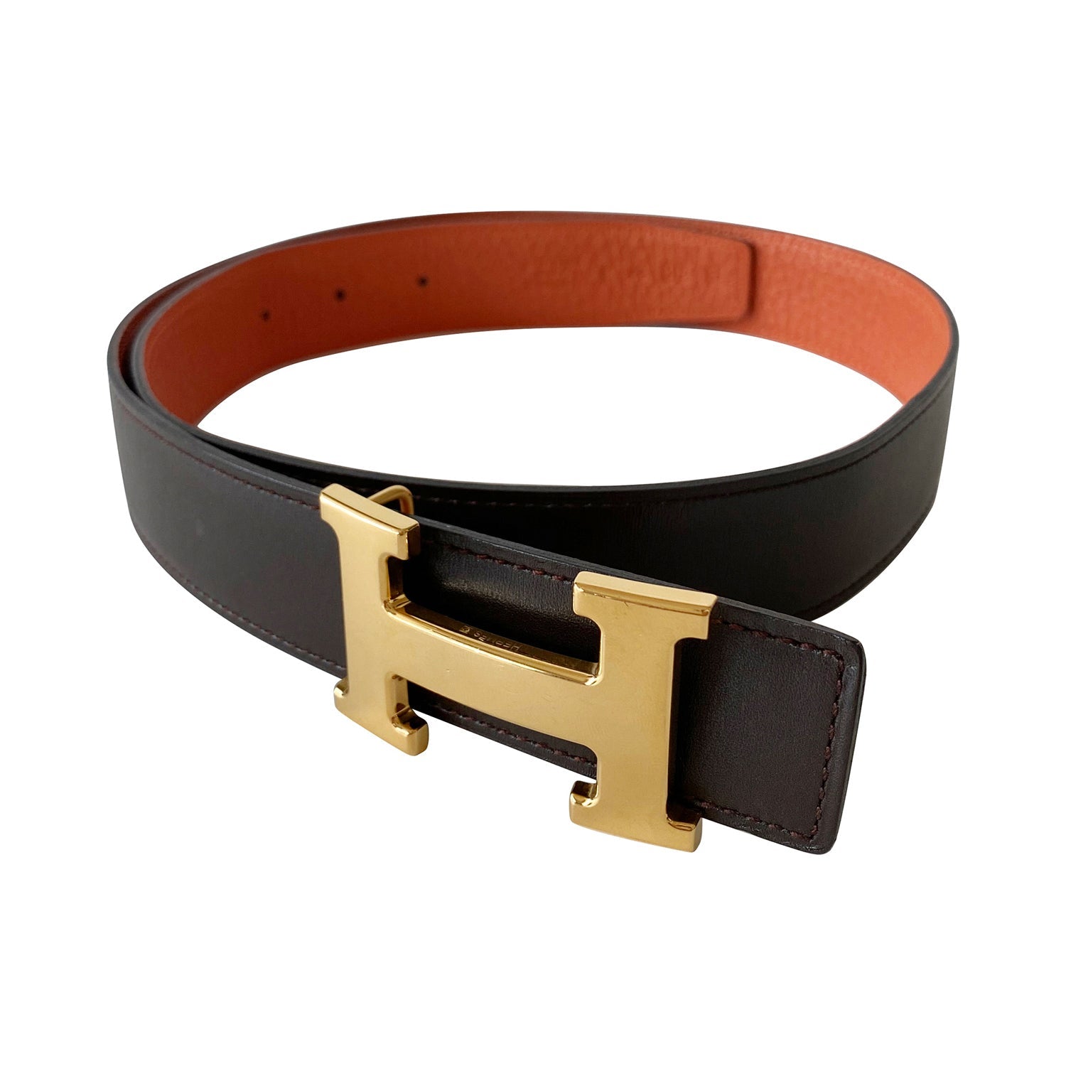HermÃƒÆ’Ã‚Â¨s H Belt Buckle Reversible Strap
