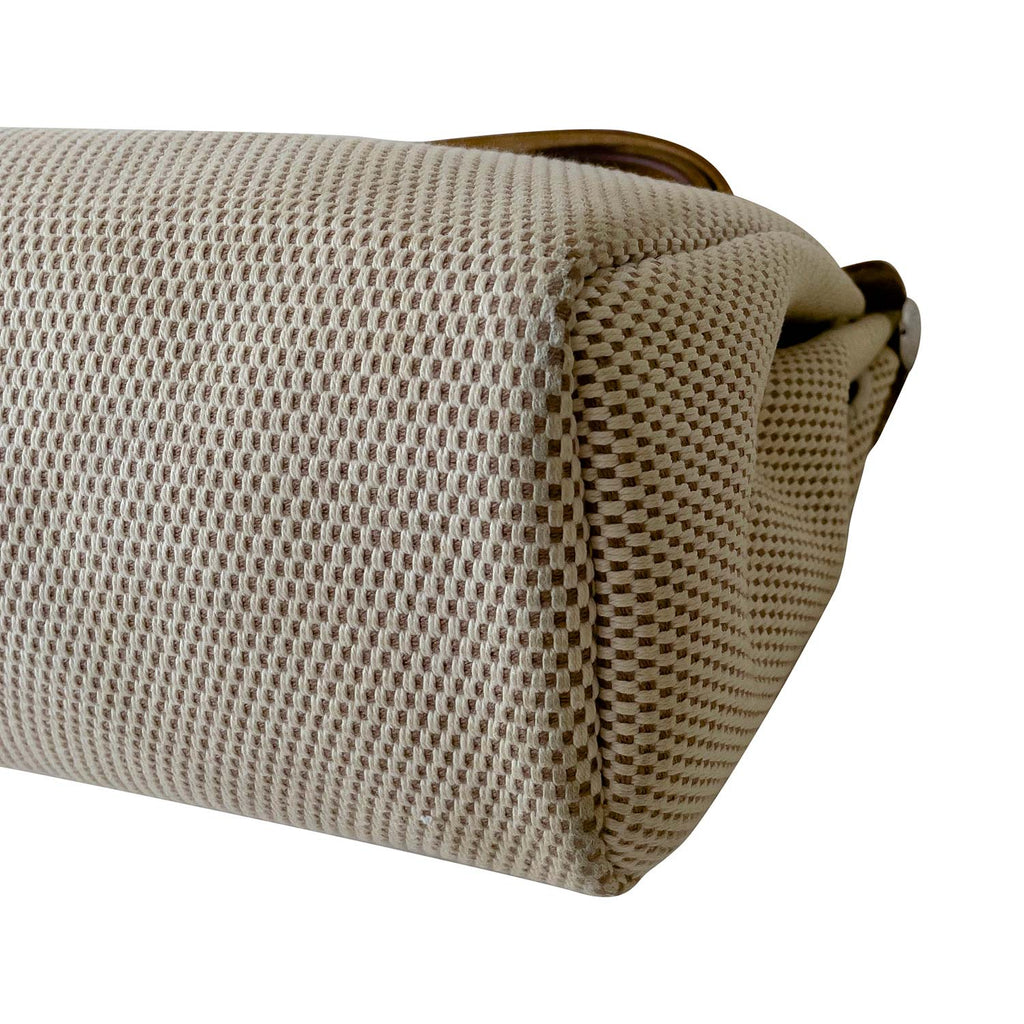 HermÃƒÆ’Ã‚Â¨s Herbag PM Toile Beige