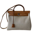 HermÃƒÆ’Ã‚Â¨s Herbag PM Toile Beige
