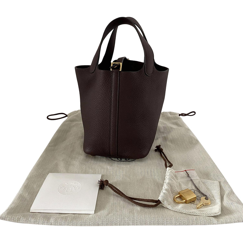 HermÃƒÆ’Ã‚Â¨s Rouge Sellier Picotin 18