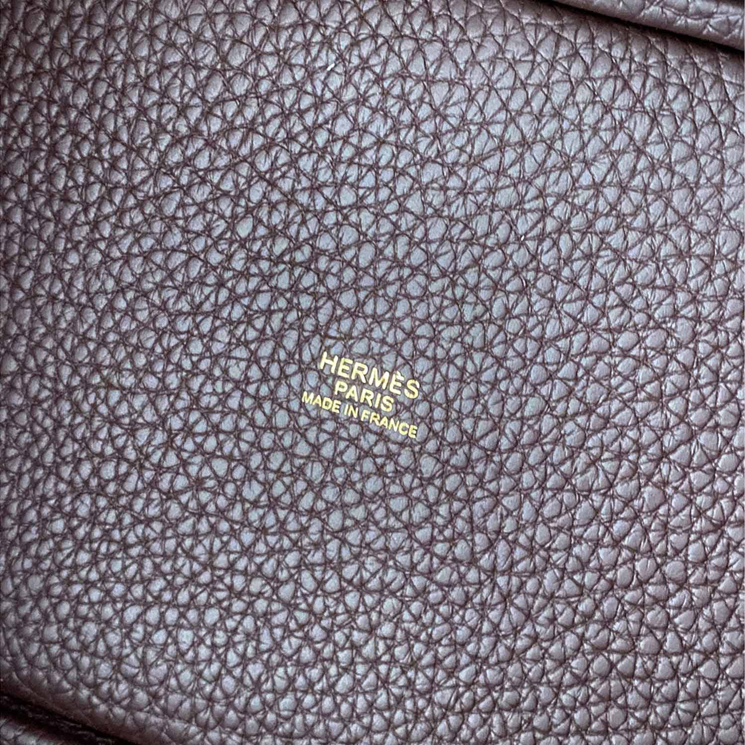 HermÃƒÆ’Ã‚Â¨s Rouge Sellier Picotin 18