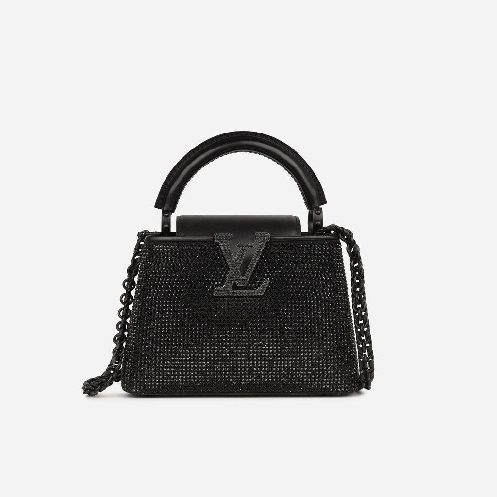 Louis Vuitton Capucines Mini - Swarovski Crystals