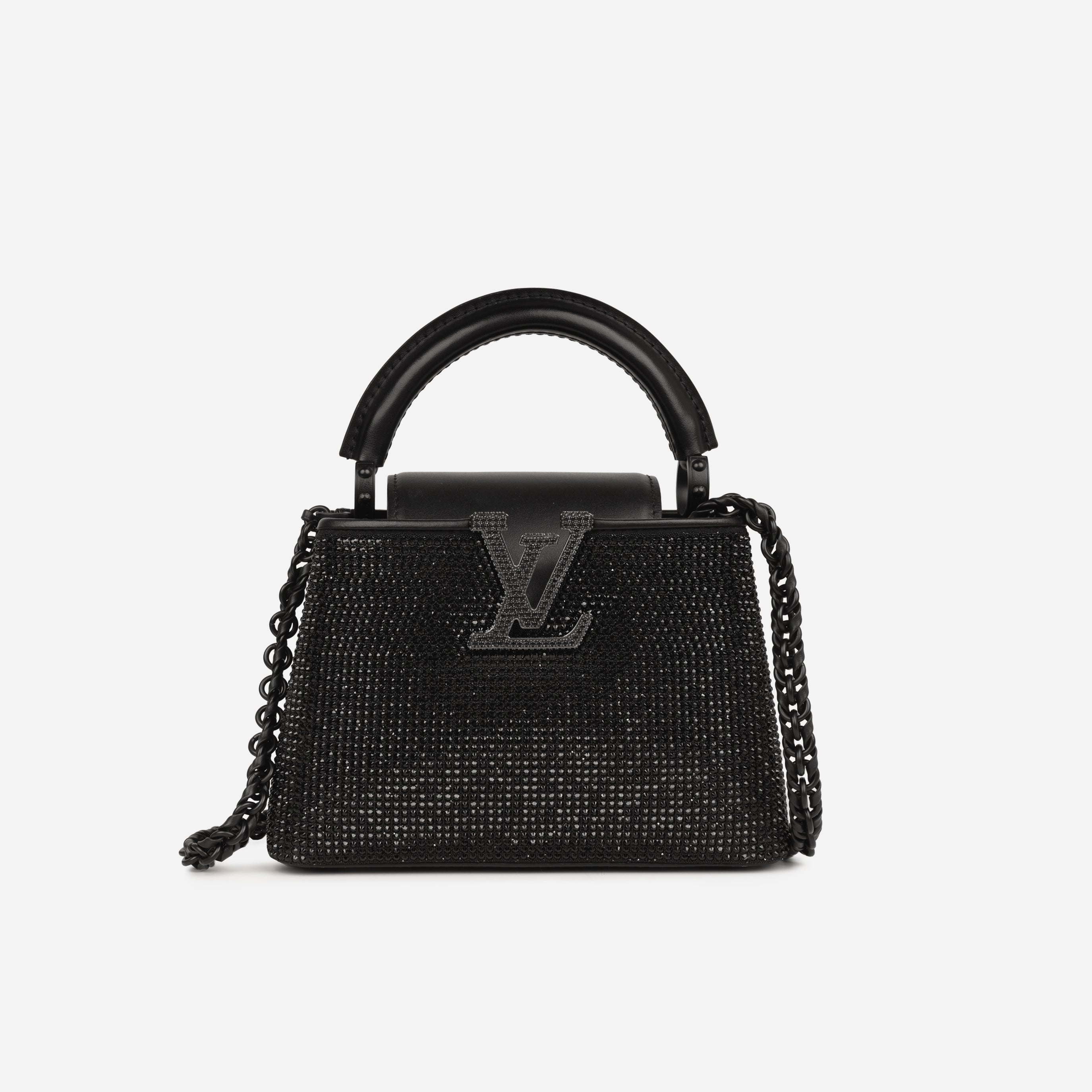 Louis Vuitton Capucines Mini - Swarovski Crystals