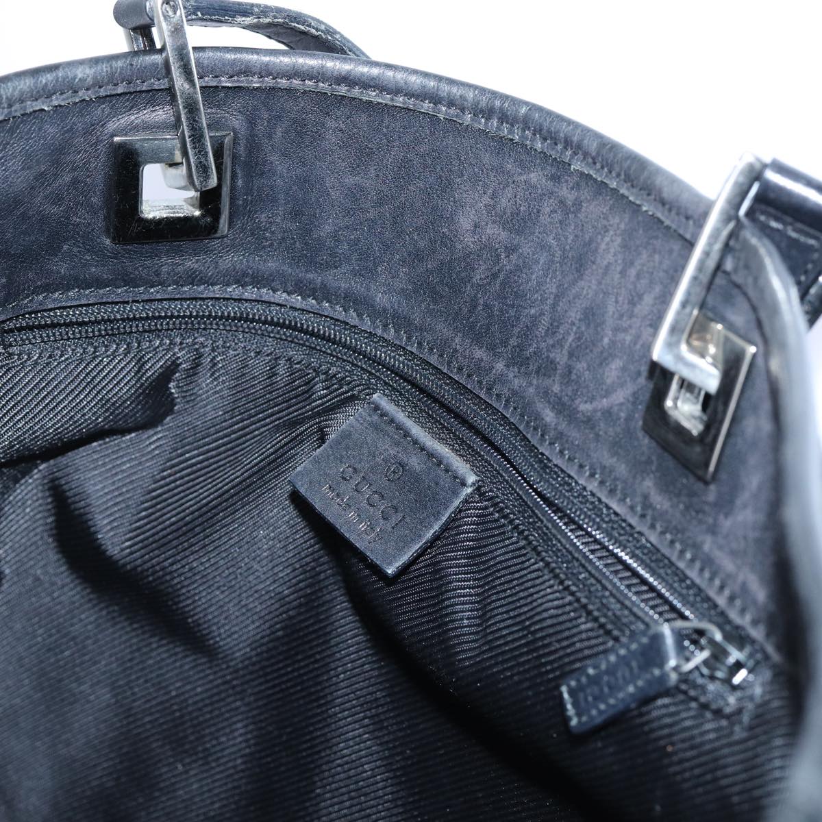 GUCCI GG Canvas Tote Bag Black hk1195