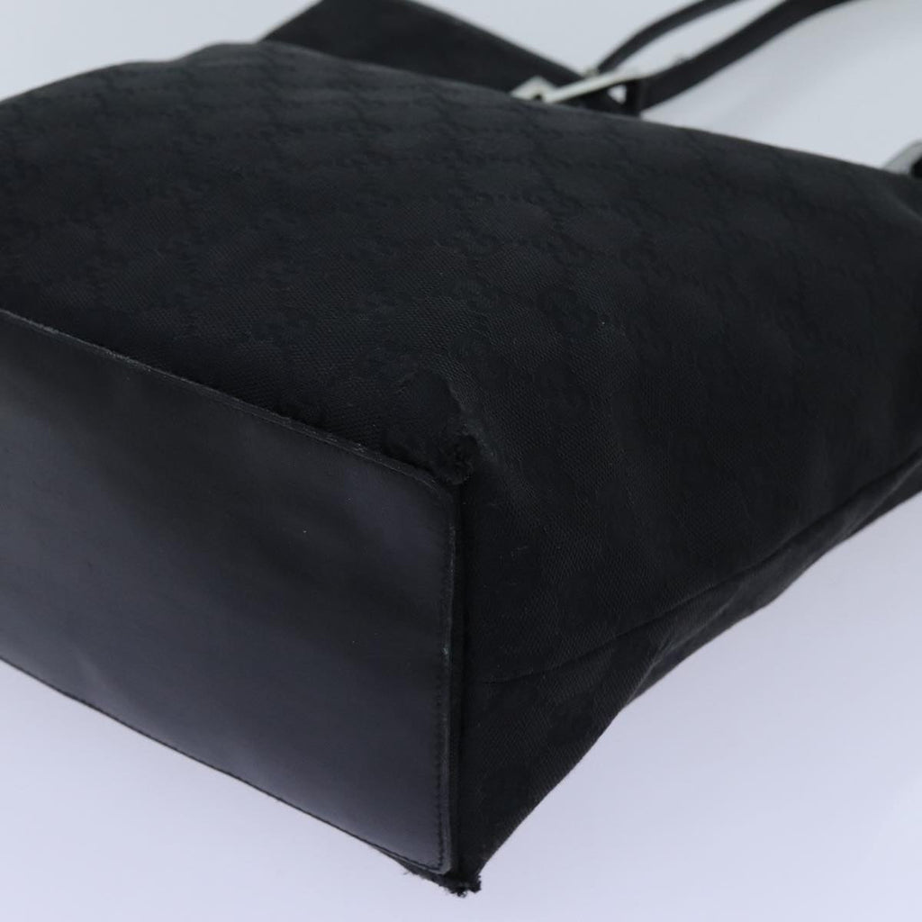 GUCCI GG Canvas Tote Bag Black hk1195