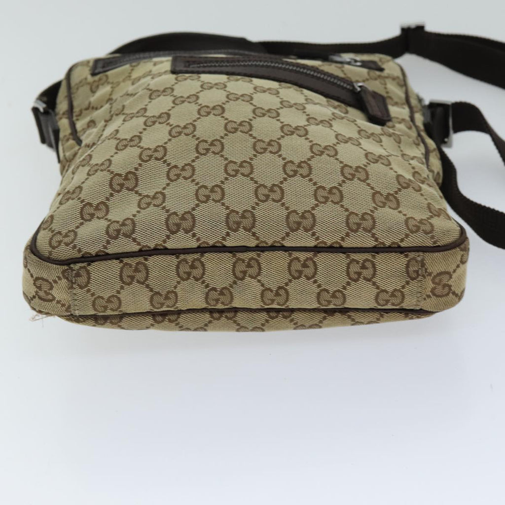 GUCCI GG Canvas Shoulder Bag Beige 92551 hk1276