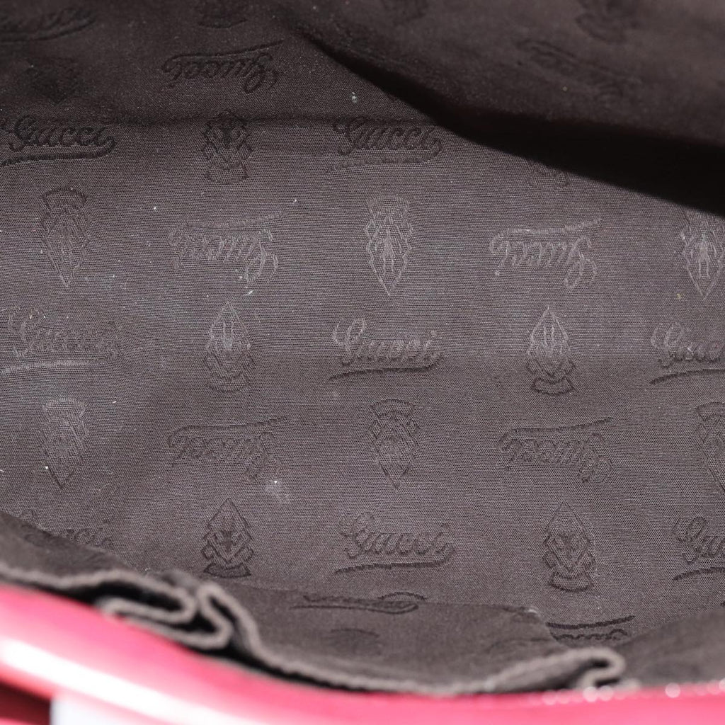 GUCCI GG Canvas Tote Bag Red 211138 hk1291