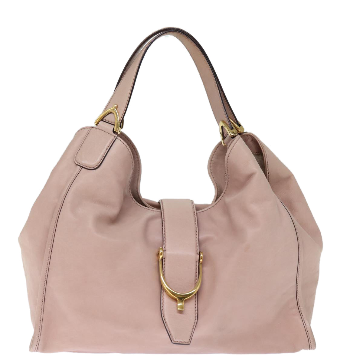GUCCI Tote Bag Leather Pink 296856 hk1293