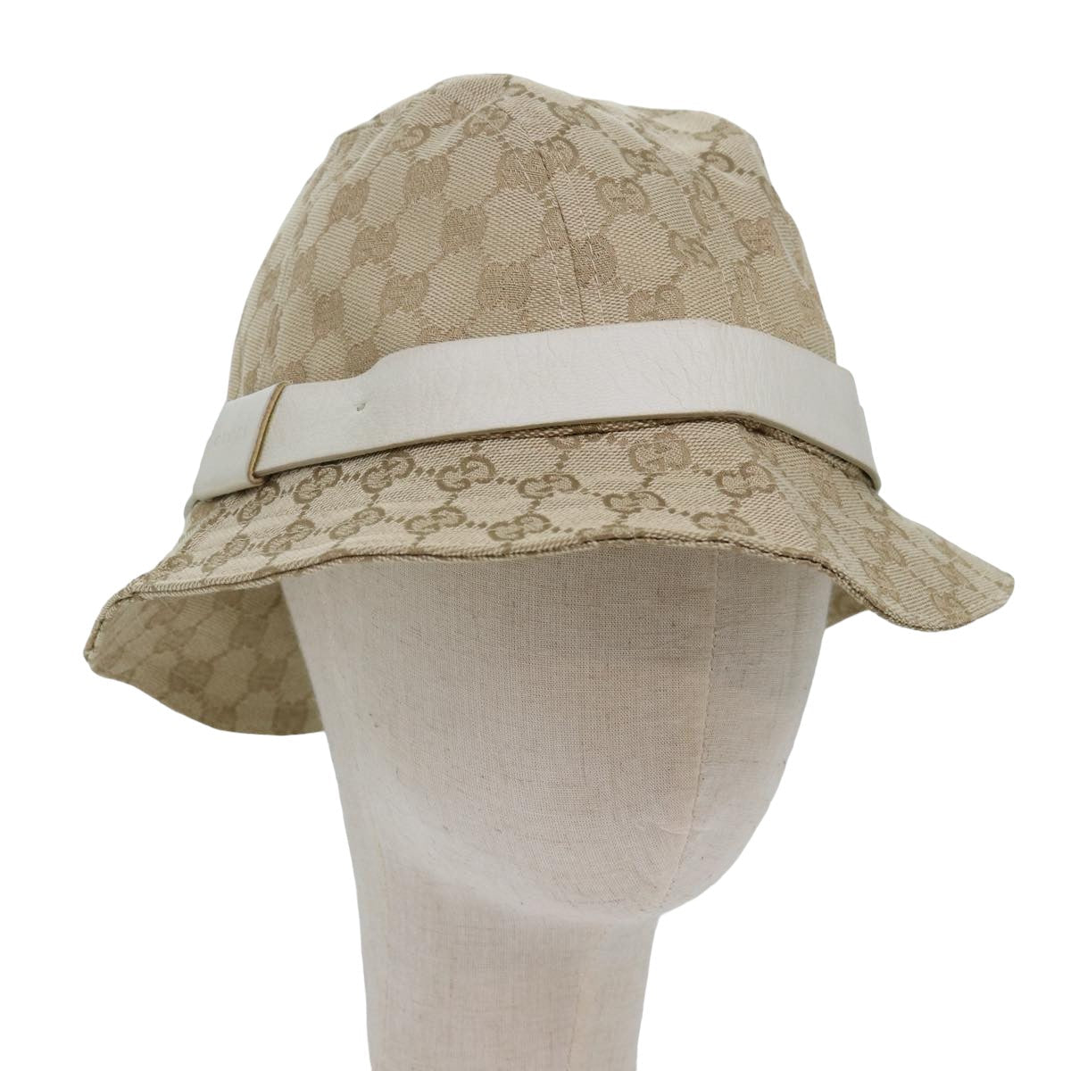 GUCCI GG Canvas Hat XL Beige hk1407