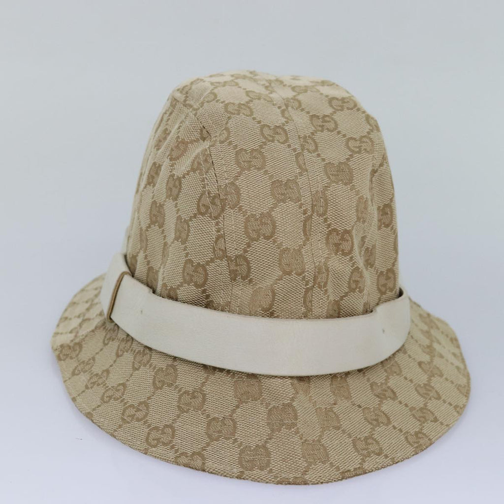 GUCCI GG Canvas Hat XL Beige hk1407