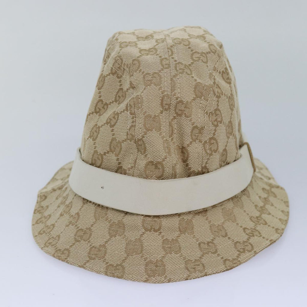 GUCCI GG Canvas Hat XL Beige hk1407