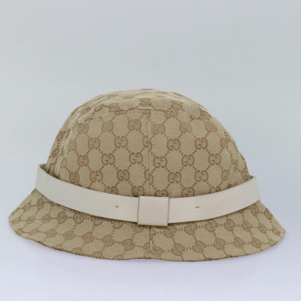 GUCCI GG Canvas Hat XL Beige hk1407