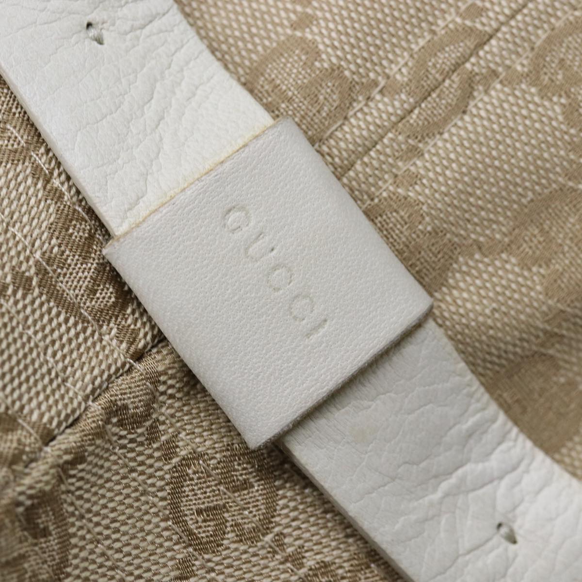 GUCCI GG Canvas Hat XL Beige hk1407