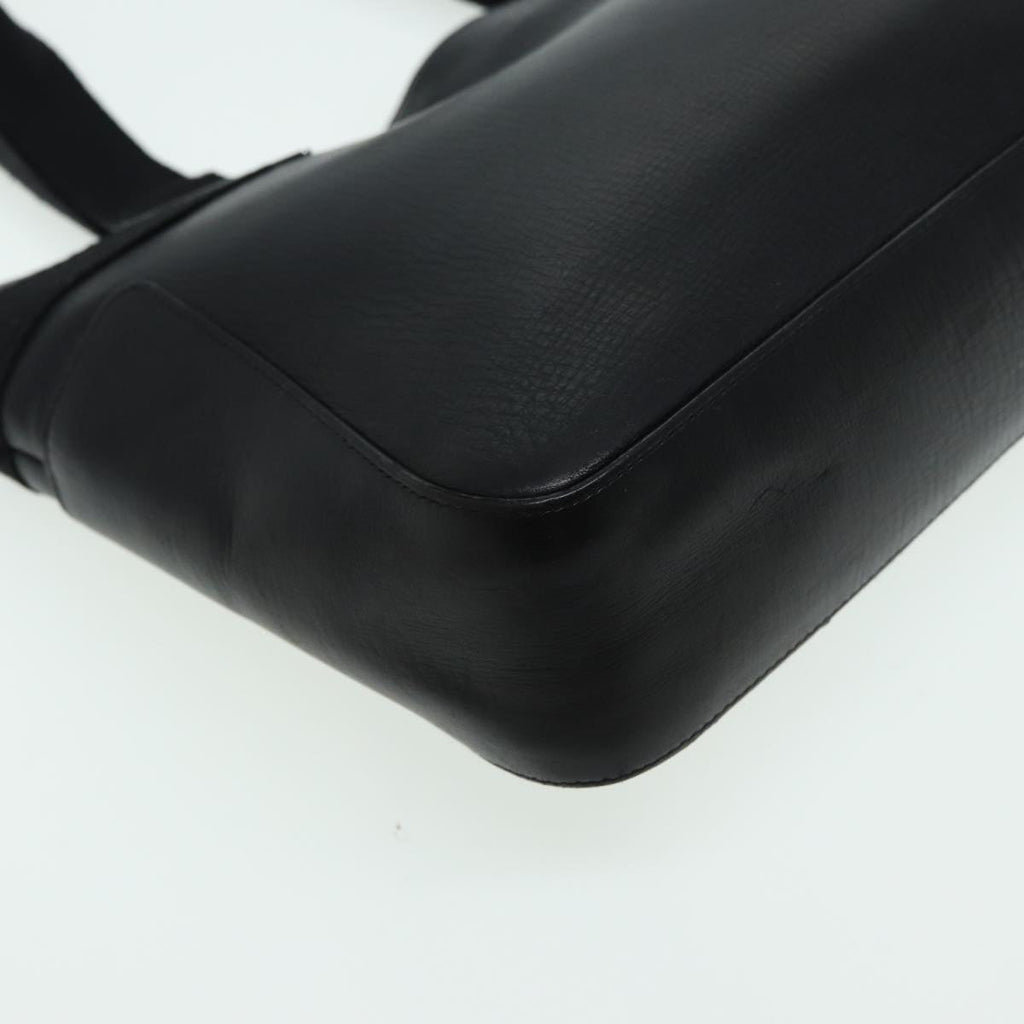 GUCCI Tote Bag Leather Black 73983 hk1431