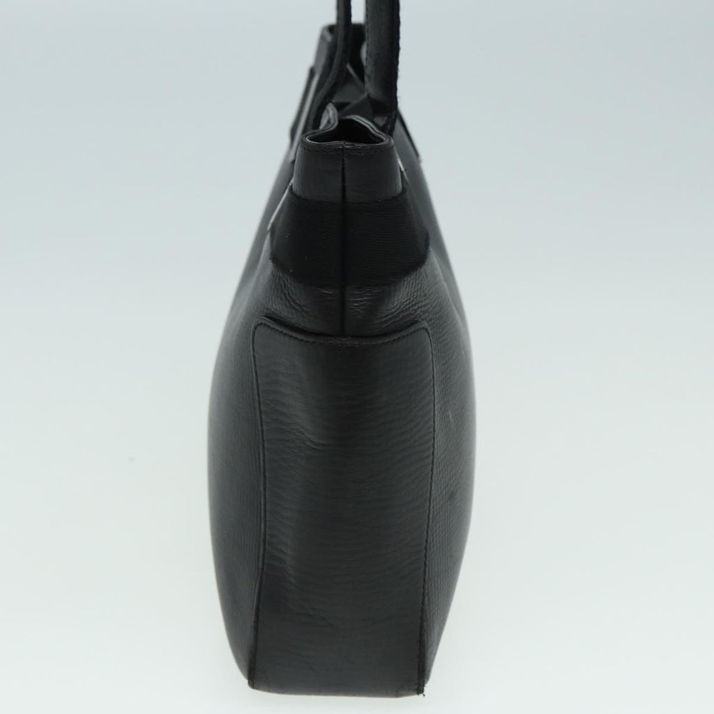GUCCI Tote Bag Leather Black 73983 hk1431