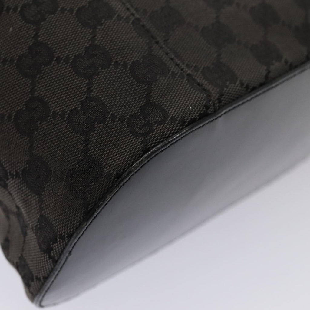 GUCCI GG Canvas Hand Bag Black 001 3738 hk1441
