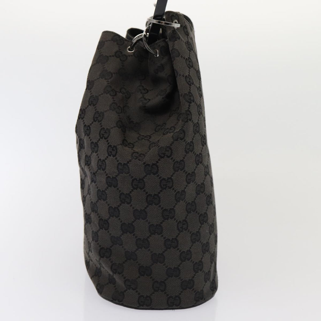 GUCCI GG Canvas Hand Bag Black 001 3738 hk1441