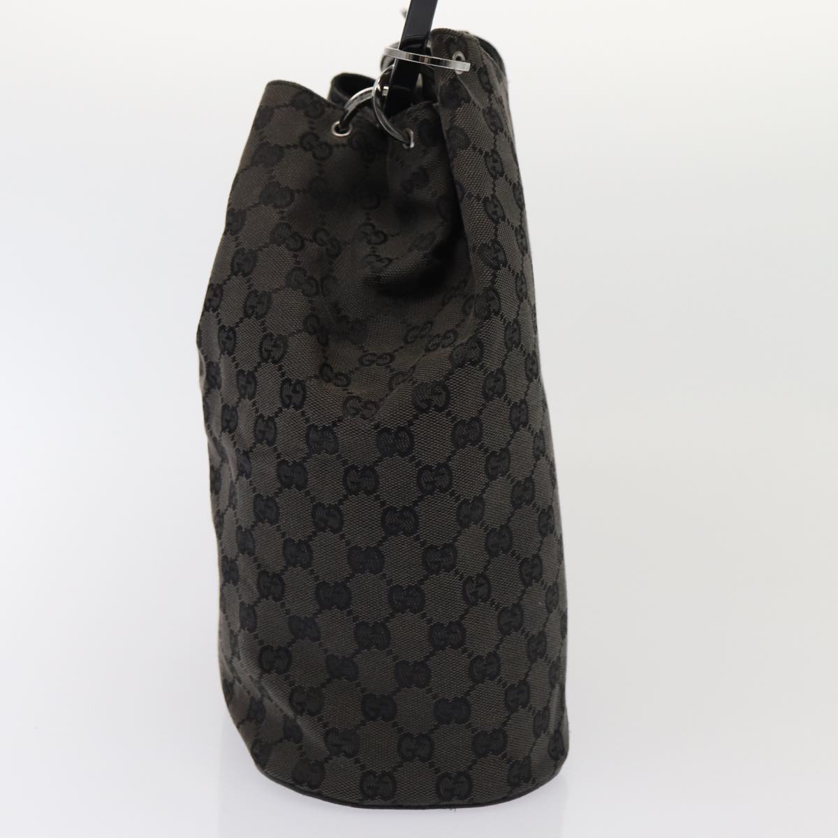 GUCCI GG Canvas Hand Bag Black 001 3738 hk1441