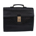 GUCCI GG Canvas Guccissima Hand Bag Leather Black 34045 hk1513