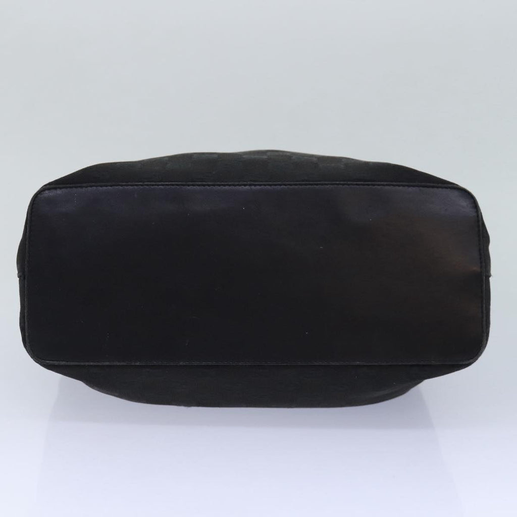 GUCCI GG Canvas Shoulder Bag Black 90644 hk1517