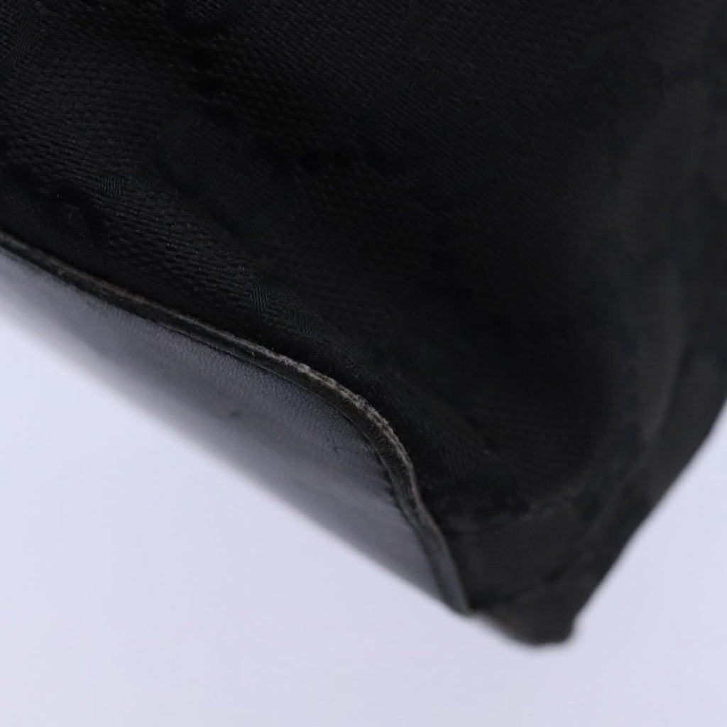 GUCCI GG Canvas Shoulder Bag Black 90644 hk1517