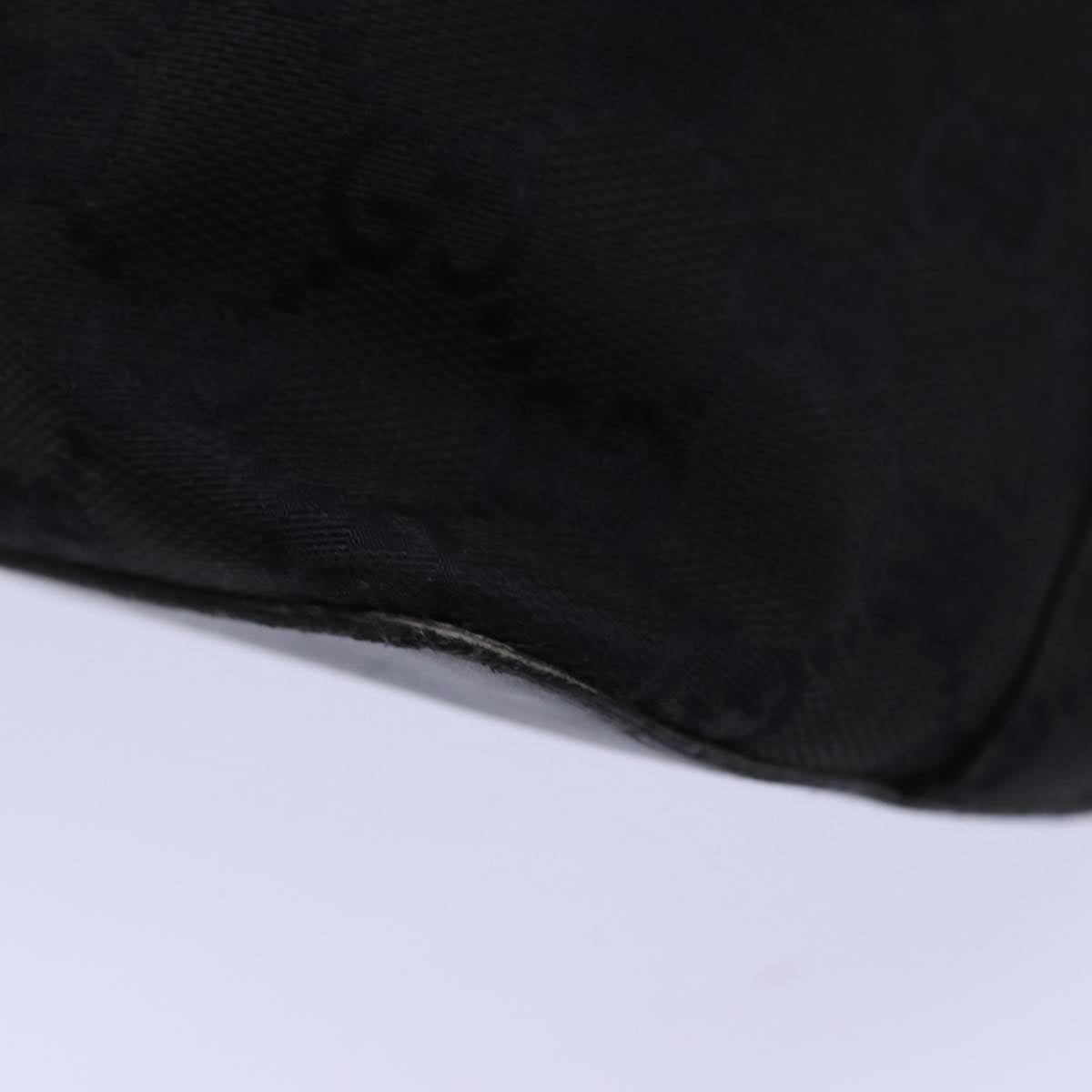 GUCCI GG Canvas Shoulder Bag Black 90644 hk1517