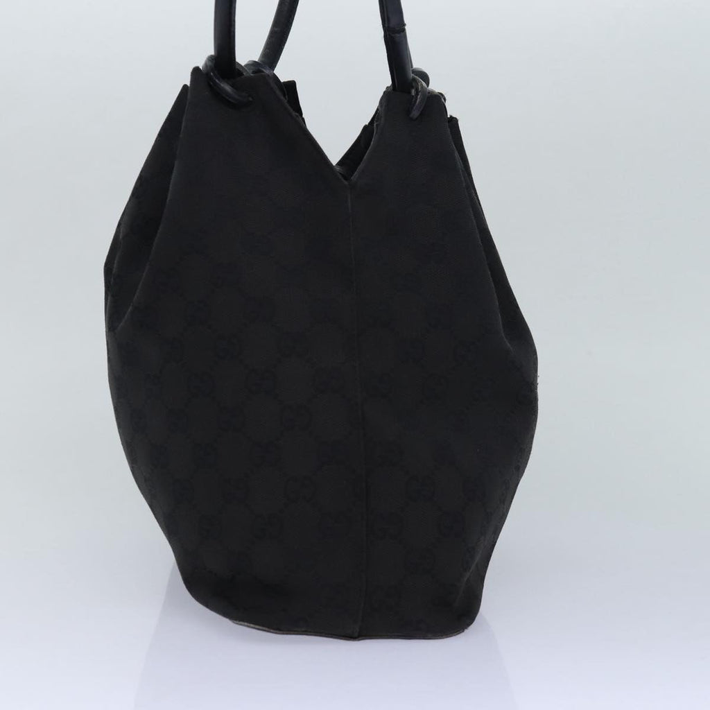 GUCCI GG Canvas Shoulder Bag Black 90644 hk1517
