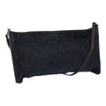 FENDI Shoulder Bag Denim Navy Silver hk1587