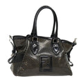 FENDI Hand Bag Enamel Black 8BN157 hk1661