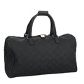 GUCCI GG Canvas Boston Bag Black Silver 012 0383 hk1725
