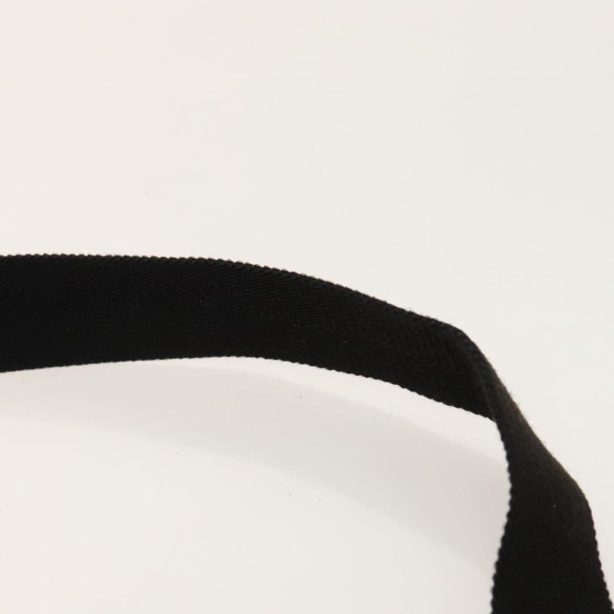 GUCCI GG Canvas Waist bag Black Silver 28566 hk1736