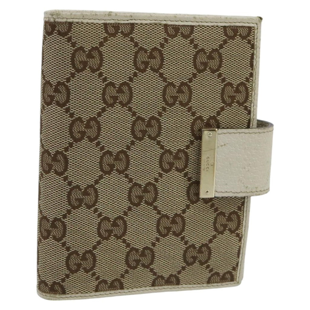 GUCCI GG Canvas Day Planner Cover Beige 115240 hk1809