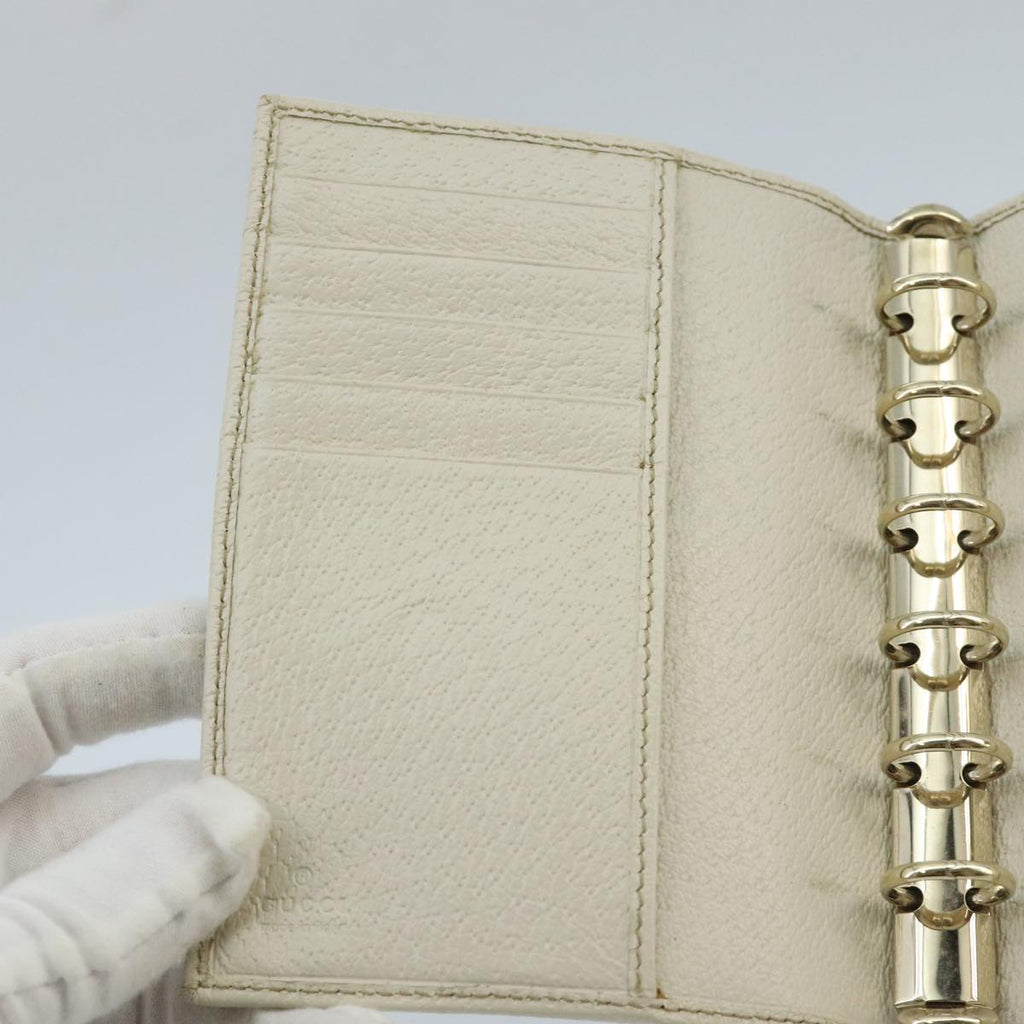 GUCCI GG Canvas Day Planner Cover Beige 115240 hk1809