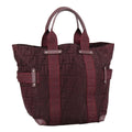 FENDI Zucca Canvas Tote Bag Red hk1926