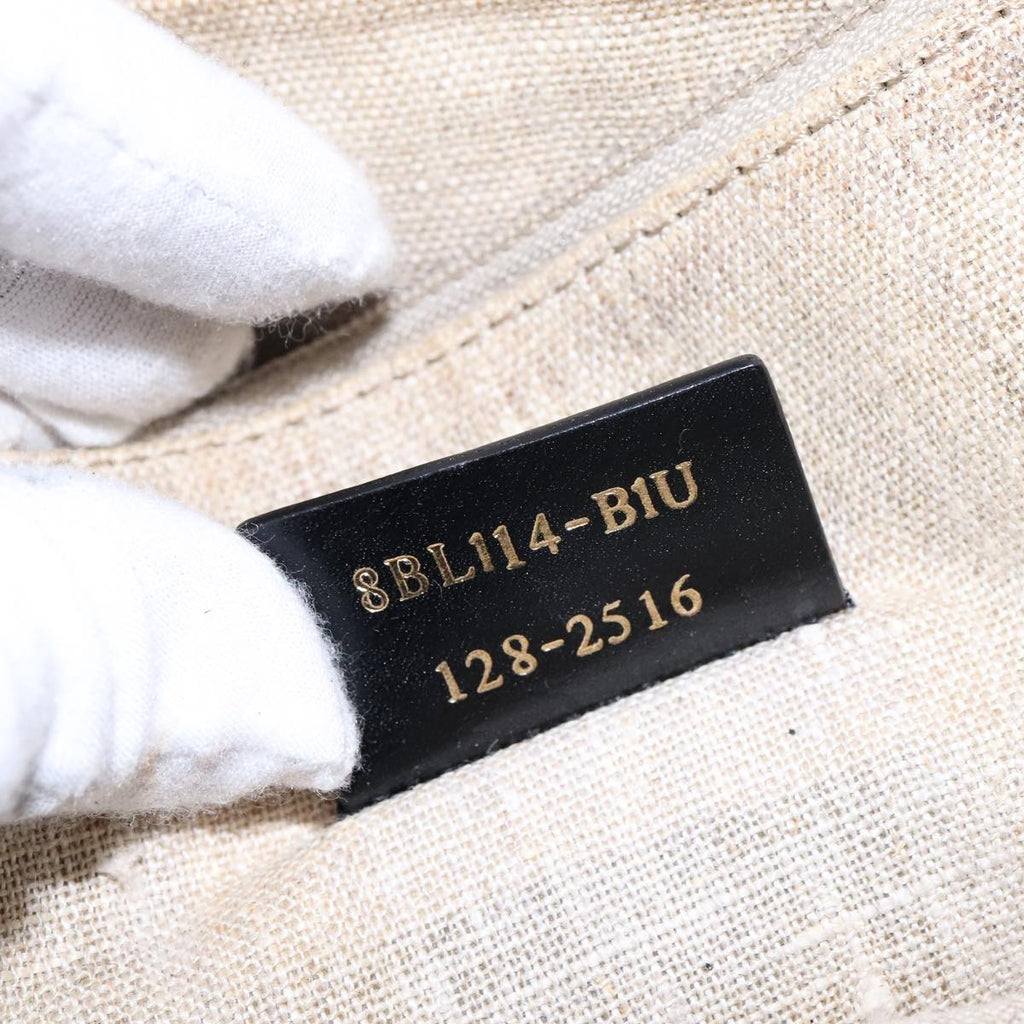 FENDI Chameleon Bag Hand Bag Canvas 2way Beige hk1927