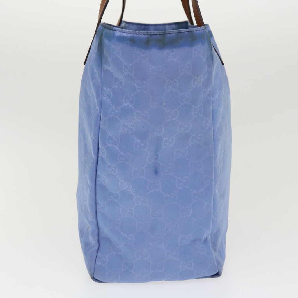 GUCCI GG Canvas Tote Bag Light Blue 282439 hk625