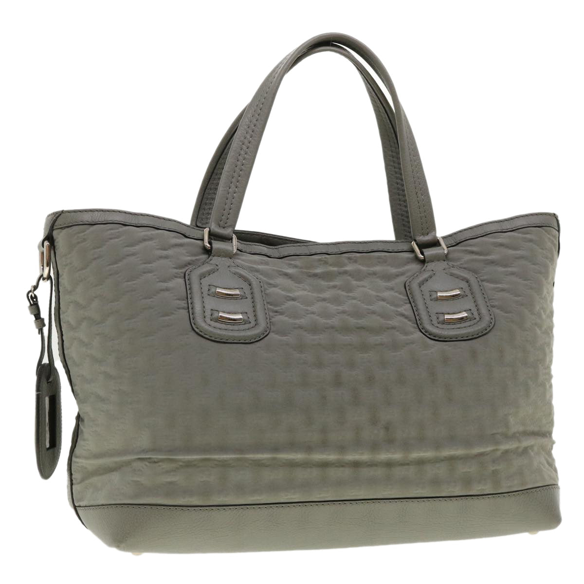 GUCCI GG Canvas Shoulder Bag Gray 241102 hk673