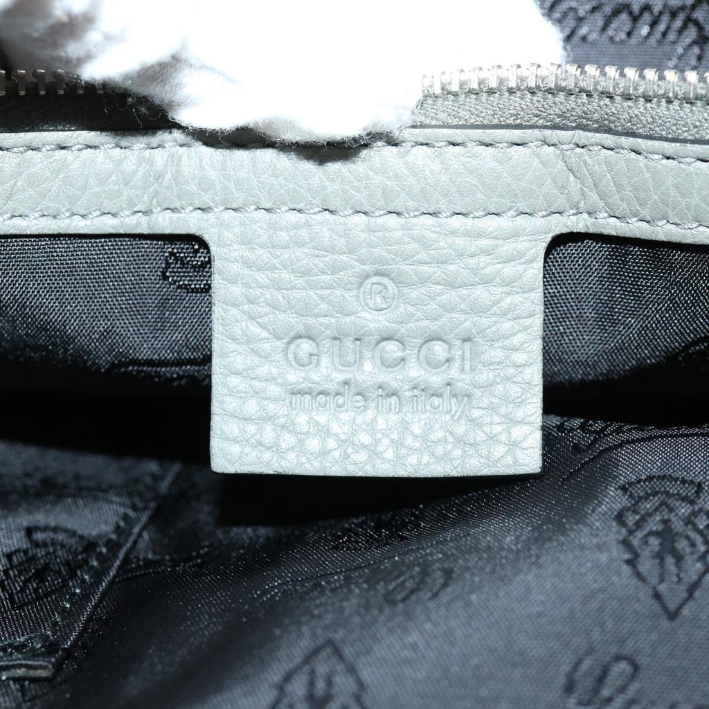 GUCCI GG Canvas Shoulder Bag Gray 241102 hk673