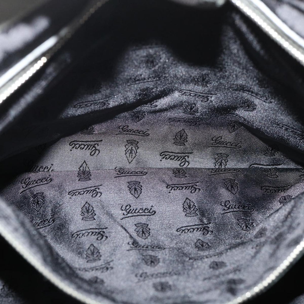 GUCCI GG Canvas Shoulder Bag Gray 241102 hk673