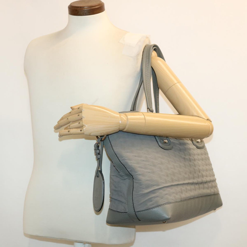 GUCCI GG Canvas Shoulder Bag Gray 241102 hk673